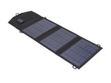 Solar Charger Portable Foldable Polysilicon Solar Power Bank with Hooks for Camping 10.5W 5V V1294-YM0716-3114220065711
