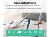 Artiss Rug 200x290cm Area Rug Washable Mat Large Carpet Soft Short Pile Jaca FLR-4353-200X290-BL-GR