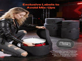 5-Piece Drum Case Set, 600D, Padded Drum Bags for Bass, Tom, and Snare, Thick Padding, Lightweight V952-GSNBNJB5JTJZ56BHD001V0