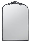 Baroque Tall Black Wall Mirror 91cm V637-20982