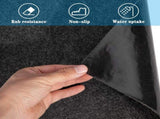Boat Trailer Bunk Carpet Roll, Felt Marine Padding with Anti Slip PE Backing, Black 20 Ft x 8 In V1188-MS-721-027