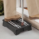 High-Load Folding Step Stool with Rounded Corner & Anti-Slip Footpad, Portable Stable Step Ladder V888-ELOSUNG55121