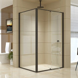 Semi Frameless Shower Screen x195cm Side AS/NZS Glass V63-824581