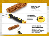 Paint Kit 3 Pcs Texture Sponge Paints 6 Inch Texture Pattern Brush Tool with V1370-AZ4-10018