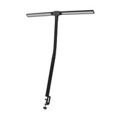 24W Double Head Gooseneck Desk Lamp Eye Protection Detachable Black LED Desk Lights for Work Reading V1294-YM0901-3119230167913