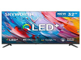 SKYWORTH Q5600H 32''-QLED Smart Google TV, HD, HDR10 HLG, Find-My Remote, Dolby Audio, Screen V1398-32Q5600H