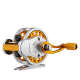 Right-hand High Speed Front Strike Fishing Reel - 4.0 Gear Ratio Aluminium Alloy Reel with Auto Line V888-ELOSUNG56790