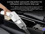 White Cordless Handheld Vacuum Cleaner with Extension Wand - Wireless Home, Car and Pet Hair Vacuum, V888-ELOSUNG53367