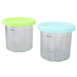 2PCS Ice Cream Pints Cup 600ml Ice Cream Container Storage Jar for Ninja NC299AMZ NC300s Blue and V1294-YM0703-3113230124911
