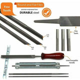 Chainsaw Sharpening Kit, 5 and Files, and 3 and and 7 and, 32 in, 4mm, 16 in, 4.8mm, 5.5mm V1237-MS-626-071