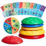 VEVOR Kids Balance Stepping Stones Sensory Obstacle Course 6 PCS Outdoor Indoor V952-ETPHDJSFSKHGQVJZZV0