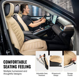 Seat Covers, Universal Car Seat Covers Front Seats, 2pcs Faux Leather Seat Cover, Semi-enclosed V952-ZTMSPGQHGTYX33H2BV0