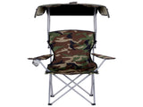 Weisshorn Camping Chair With Canopy Folding Outdoor Portable Seat Lightweight Beach Picnic Fishing XFEL-CAMP-UM-CGN