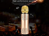 Bluetooth Karaoke Microphone - Portable Wireless Mic for KTV, iPad, Singing V1263-JX-3703