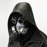 Steampunk Gas Mask Goggles Spikes Skeleton Warrior Death Mask Masquerade Cosplay Halloween Costume V1294-YM0717-10123671