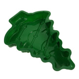 Green Silicone Christmas Tree Muffin Mold Non-Stick Reusable V1192-AZ-W-25156
