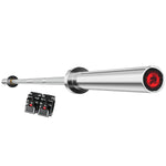 CORTEX SPARTAN205 7ft 20kg Olympic Barbell with Lockjaw Collars V420-CXBB-SN205HC-LC