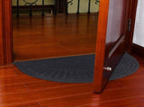 Rubber - Semi-circular - Outdoor Anti-slip Washable Doormat - Rain - Outdoor - Indoor V1188-NK-BOL-18