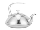 Stainless Steel Teapot with Tea Infuser Thickened NonMagnetic Kettle for Home Office V1294-YM0901-3118210163812