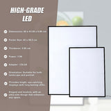 A2 LED Slim Advertising Lightbox Sign Wall-Mounted Poster Board Menu Frame V63-930081