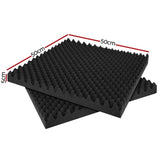 Alpha Acoustic Foam 20pcs 50x50x5cm Sound Absorption Proofing Panels Eggshell AFB-EGG-20