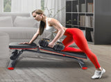 Powertrain Home Gym Bench Adjustable Flat Incline Decline FID 250KG Load WBD-01B
