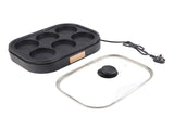 6 Hole Egg Frying Pan Nonstick Breakfast Multifunctional Breakfast Maker Hamburger Machine With V1294-YM0703-3118230024312