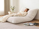 Artiss 3 in 1 Bean Bag Chair Cover Convertible Bean Bag for Adults, Corduroy Stuffed BD-COVER-3IN1-BE