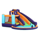 AirMyFun Inflatable Water Slide Kids Jumping Trampoline Castle Double Slide IOT-B-83006-MC