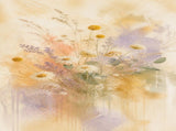 Wildflower Veil Floating Frame Canvas Wall Art - Portrait - 60W x 80H cm - Black V767-PP-WV-6080-FB