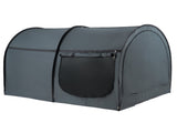 Bed Tent, Pongee Fabric, 4 Doors Breathable Dream Tent with 7 mm Fiber Poles on Bed Privacy, Full V952-SUXCSZPSMLLMWI7ZOV0