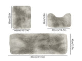 5Pc Bath Mats for Bathroom, Quick-Dry Bathroom Rugs Sets Washable Non-Slip Bath Mat Ultra Soft V1189-LWWAL-20260325-01090