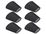 6Pcs Lampshade Lamp Shade Modern Simple Style Home Decoration Black for Small E14 Bulb V1294-YM0715-3119220085611