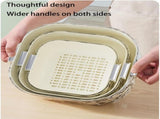 Colander - Kitchen - Sieve - Fruit Basket - Vegetable Basket - Draining Set - Washing V1189-WXF-260203-00523