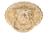 Door Knocker Brass Material Bronze Collision Resistance Chinese Animal Head Pull Ring for Wooden V1294-YM0523-3114220008611