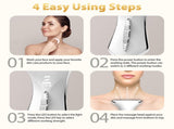 Multi-Function 7-Color Light Constant-Temperature EMS Neck - Neck Lifting and Firming V1265-ME-S2302