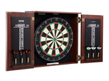 Dartboard and Cabinet Set Official Size Complete Accessory Steel Tip Dart V952-MJTZZXBSKJLEY5IZIV9