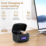 Rechargeable Behind-the-Ear Hearing Aids with Charging Case Lightweight & Invisible Sound V1107-CS-HCFS802