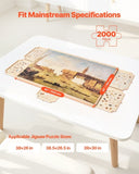 VEVOR 2000 Piece Puzzle Board with Drawer Cover Portable Wooden Jigsaw 102x74cm V952-ZMPTB2000JXWP3K58001V0
