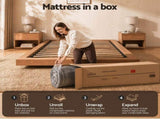 Giselle Bedding King Mattress 37cm 4-in-1 Adjustable Firmness Cooling Gel Memory Foam Dual-Zone MATTRESS-B-VIVE-37-K