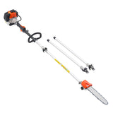 Gas Pole Saw, 25CC 2 Stroke Gas Powered Pole Saws 30.5 cm Cutting Bar, Cordless Tree Trimmer V952-ECCYJCS12INCAT18E002V0