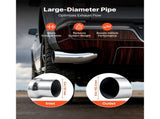 Elbow Exhaust Tip, 127mm Inlet, 152.4mm Outlet, 584mm Overall Length, Chrome Turn Down Exhaust Tip V952-PQWGZWGRK5INWJ6MB001V0