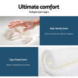 Giselle Bedding Queen Mattress Pocket Spring Queen 30cm MATTRESS-0606-Q