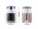 LUVIMO Pet Air Purifier H13 HEPA Smart Air Cleaner CADR 350 w/ Cat Toys for Home PET-PURI-SCRATCH01-WH