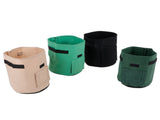 4Pcs Garden Felt Growing Plant Bag Indoor Outdoor Vegetable Flower Pot Gardening Tool V1294-YM0901-3111200225111