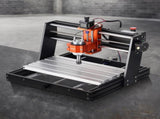CNC Router Machine, 120W, 3 Axis GRBL Control Wood Engraving Carving Milling Machine Kit, 11.81 x V952-SKDKJ3020CMURZ4TWV3
