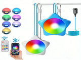 LED swimming pool light, supports APP control, 10W, 150mm diameter, 108 LED beads, dimmable V1188-MS-205-09