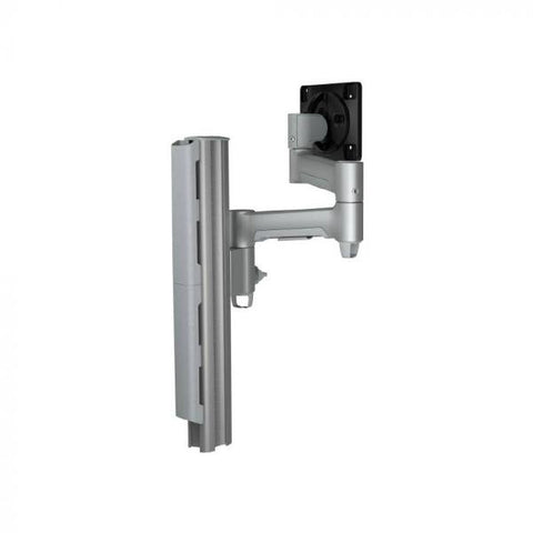 Atdec AWMS-4640 Single 460mm Monitor Arm 400mm Post / 12kg 13AWMS-4640T-G-S