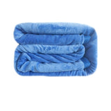 550GSM 2-Ply Mink Blanket Queen/King Blue V442-STT-BLANKET-550GSMMINK-BLUE-QS