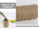 Natural Khaki Jute Rope for Crafts Durable Twine ng for DIY Projects V1369-AZ3-W-16746